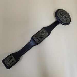 Chinese Fine Carved Wooden Scepter